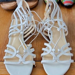 White sandal